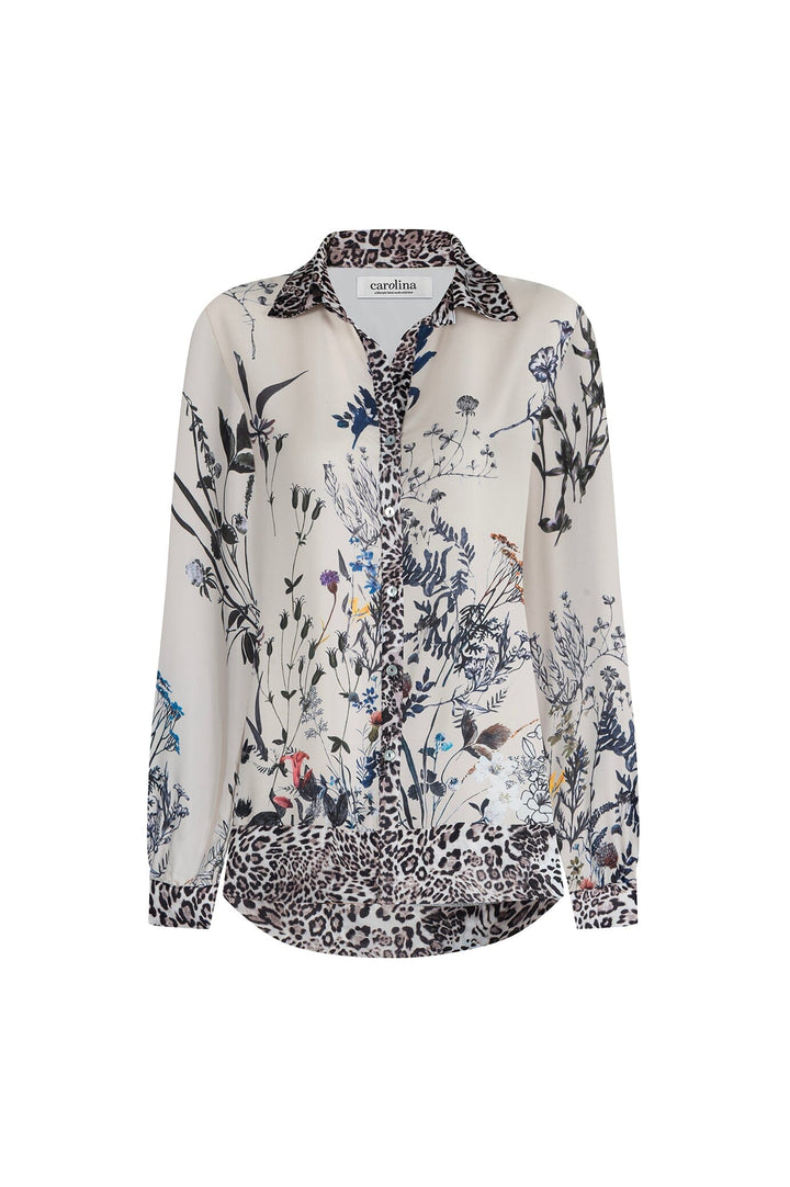 Meadow Floral Top Tops