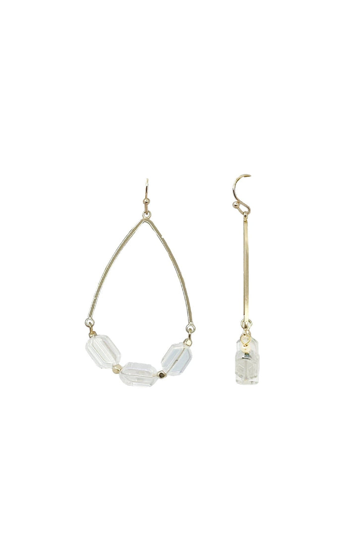 Rigina Earrings Clear Earrings