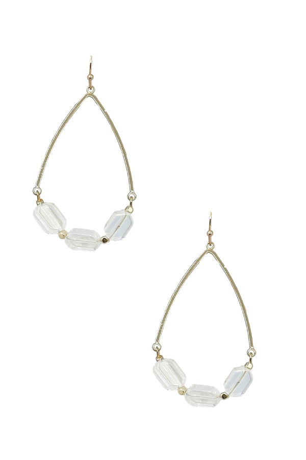 Rigina Earrings Clear Earrings