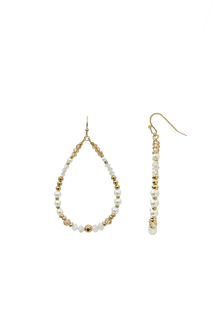 Rori Pearl Earrings Gold Earrings