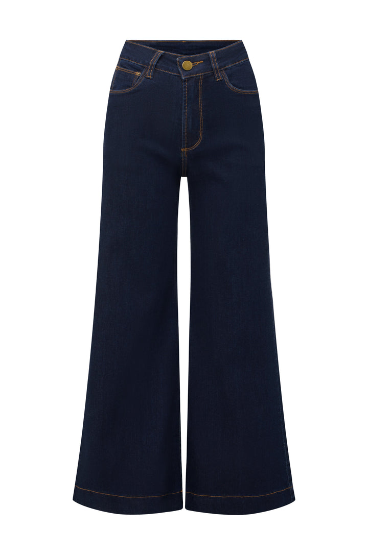 Sam Dark Denim Jeans Denim Pants
