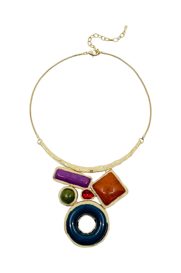 Samira Necklace Multi Colour Necklace