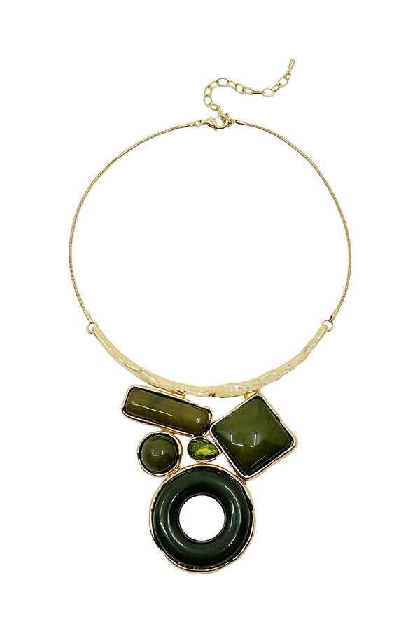 Samira Necklace Olive Necklace