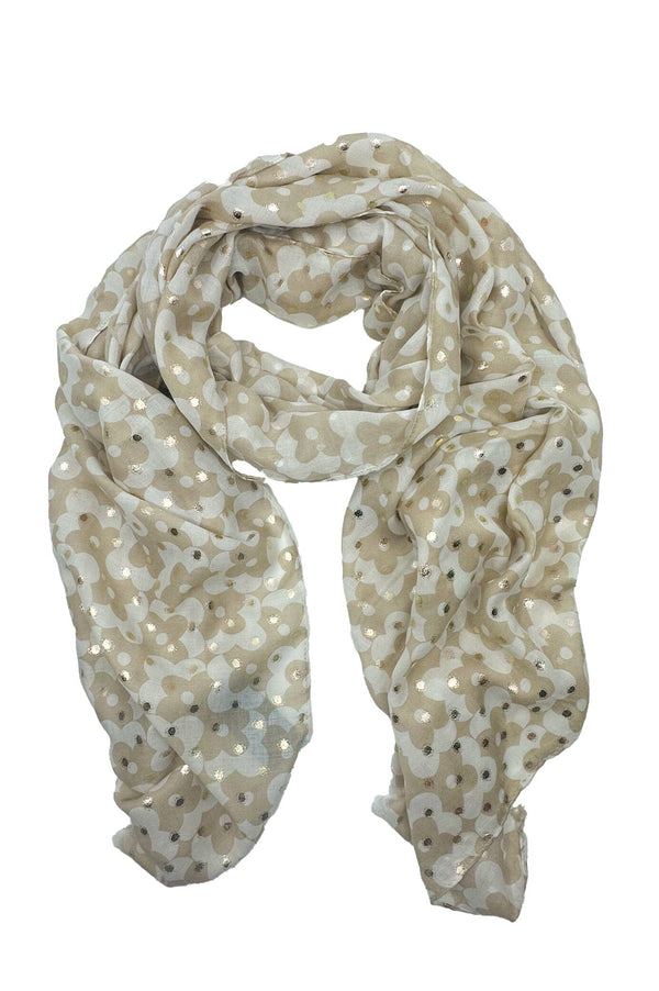 Sara Scarf Beige Scarves