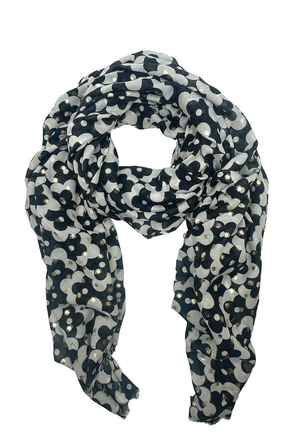 Sara Scarf Black Scarves