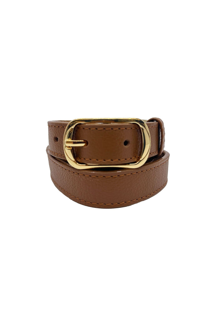 Skinny Jeans Belt Tan Belts