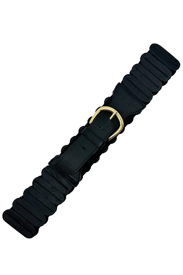 Tatiana Elasticated Belt Black Belts