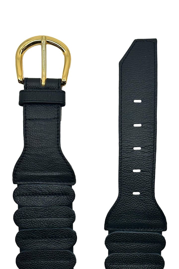 Tatiana Elasticated Belt Black Belts