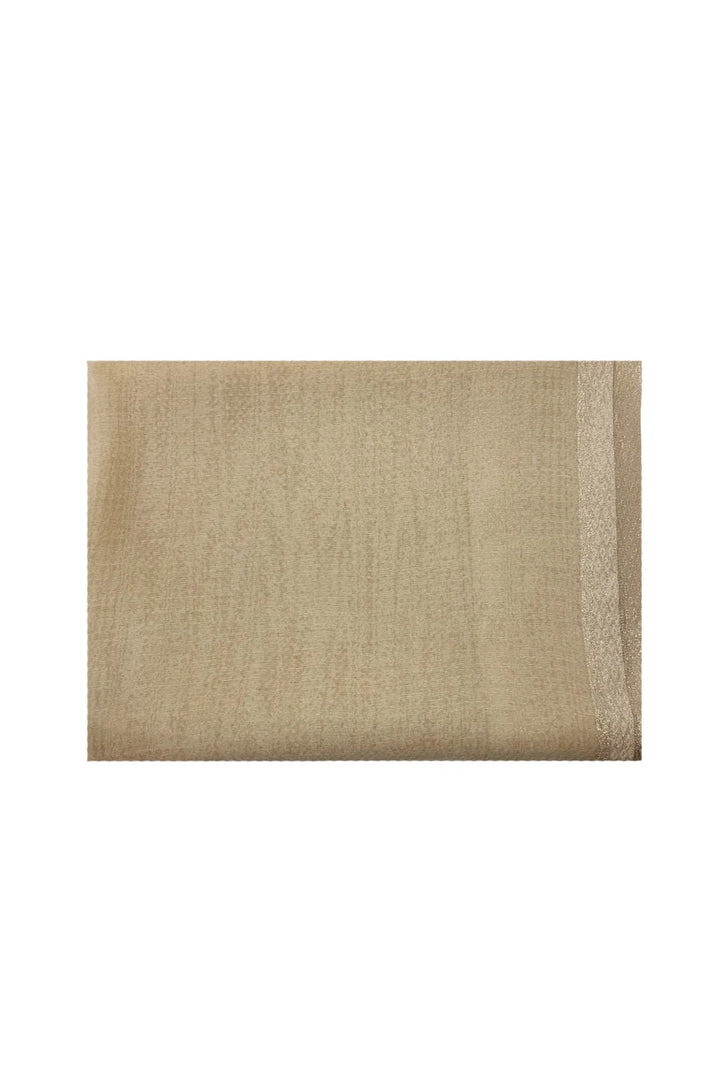 Valerie Shimmer Scarf Champagne 