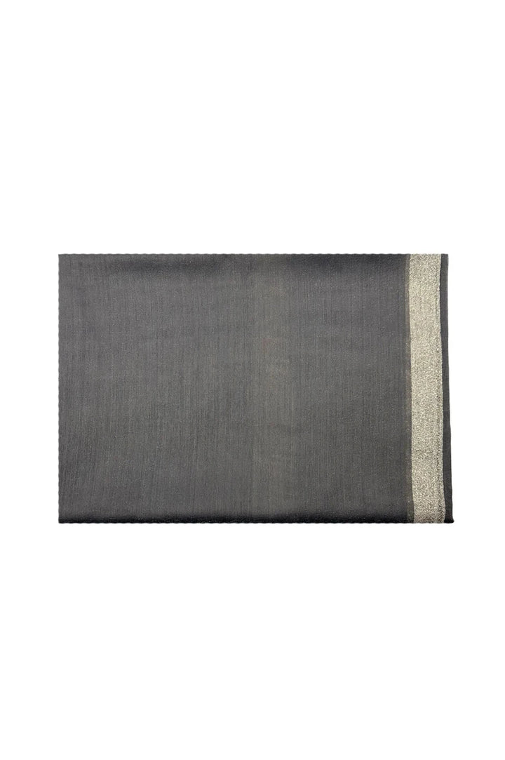 Valerie Shimmer Scarf Dark Grey 