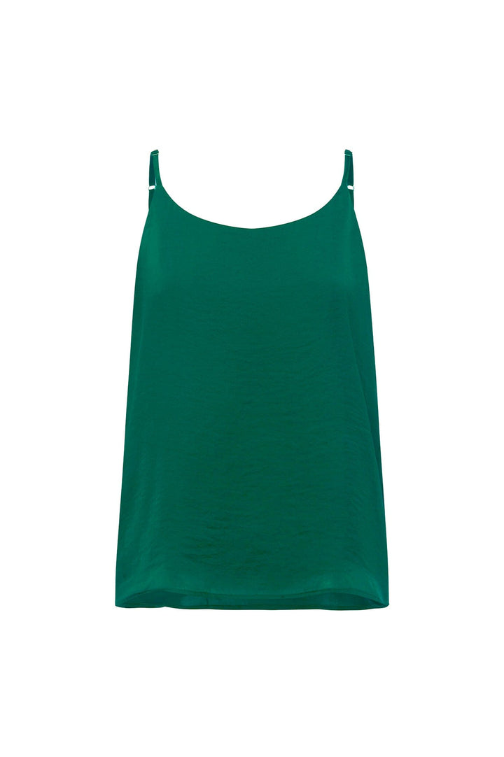 Ana Camisole Top Emerald Tops