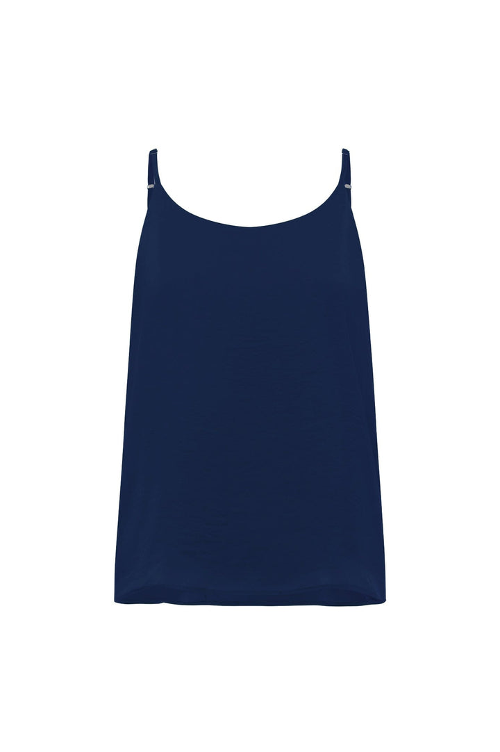 Ana Camisole Top Navy Tops