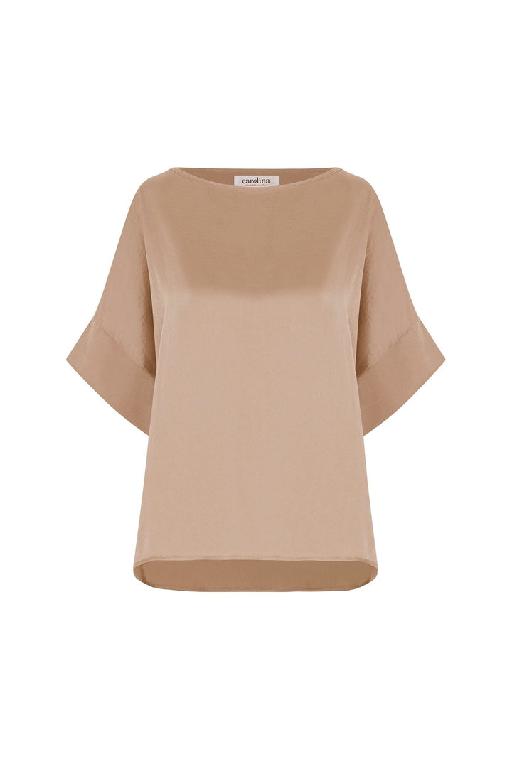 Bianca Short Sleeve Top Espresso Tops