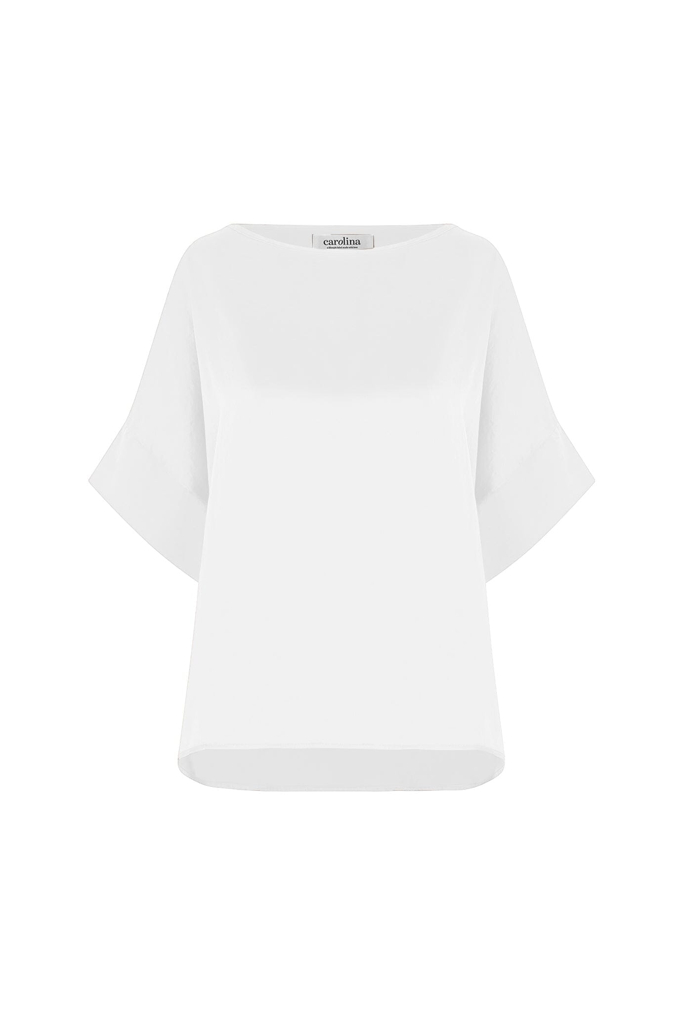 Bianca Short Sleeve Top White Tops