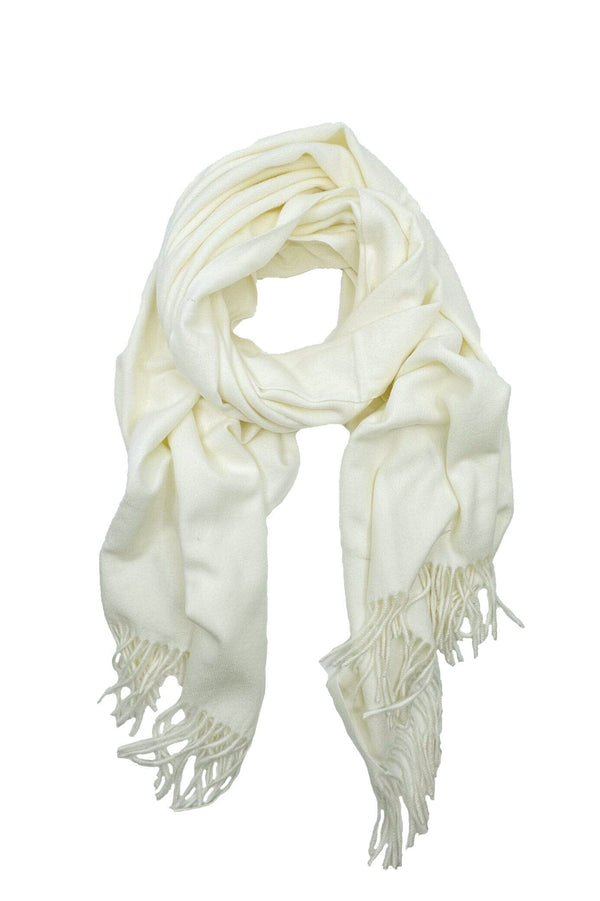 Capri Cashmere Scarf Ivory Scarves