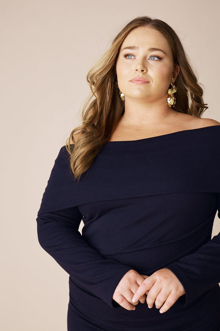 Megan Dress Navy Dress