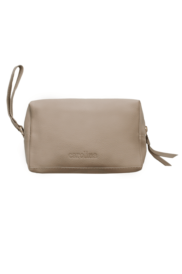 Abby Make Up Bag Nude SL Leather