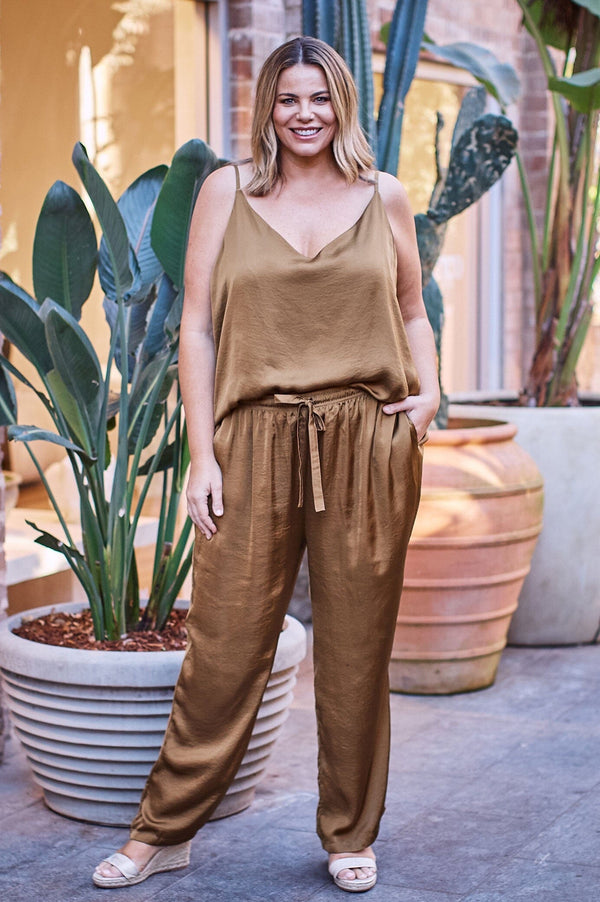 Camilla Pants Khaki Pants