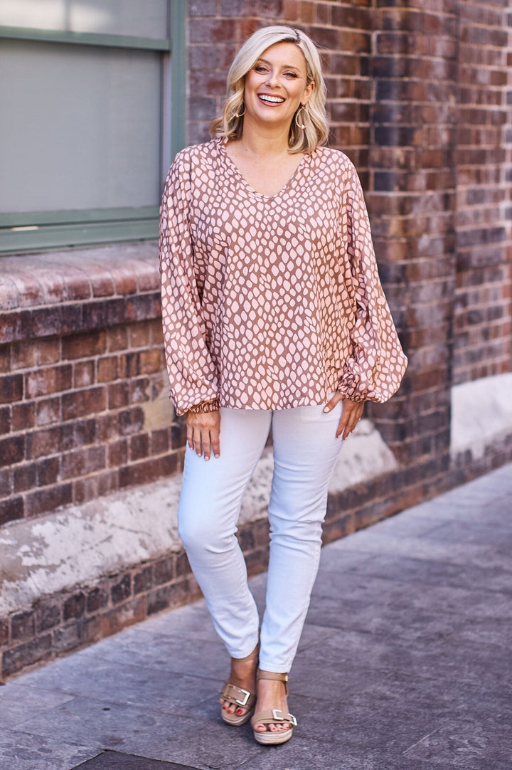 Mara Long Sleeve Top Tops