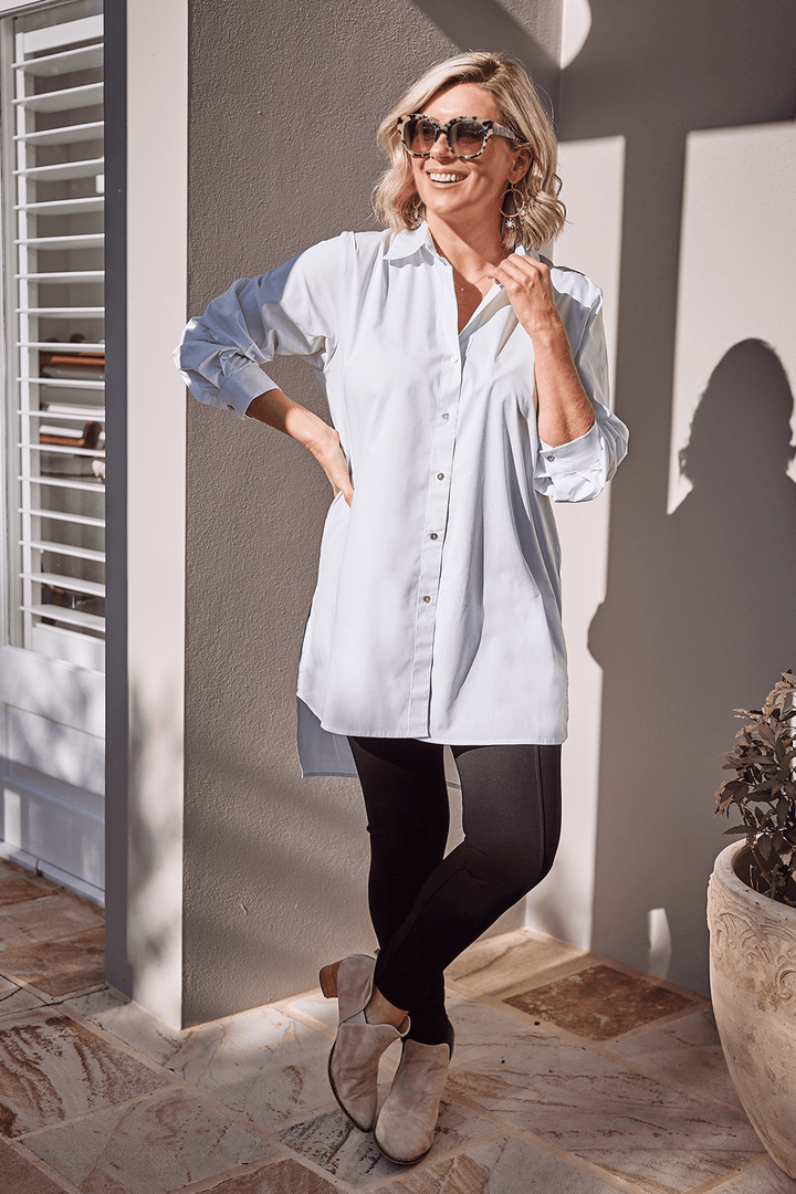 Tilly Dress Shirt White Tops