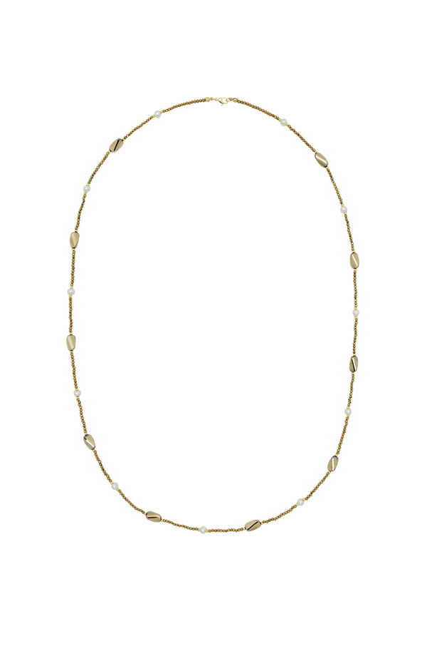 Hebe Necklace Dark Gold Necklace