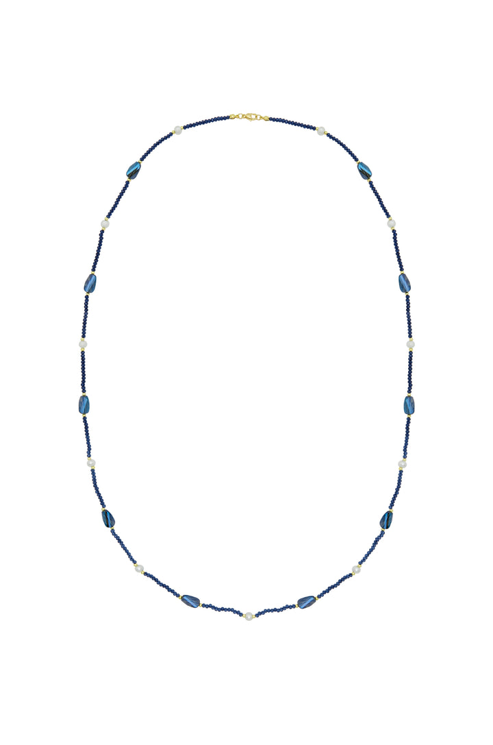 Hebe Necklace Navy Necklace