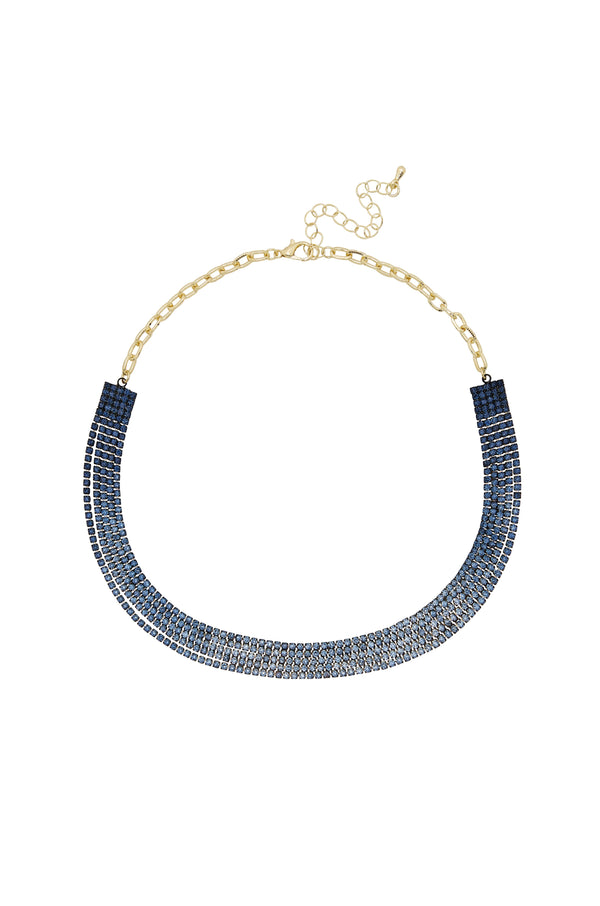 Saige Necklace Navy Necklace