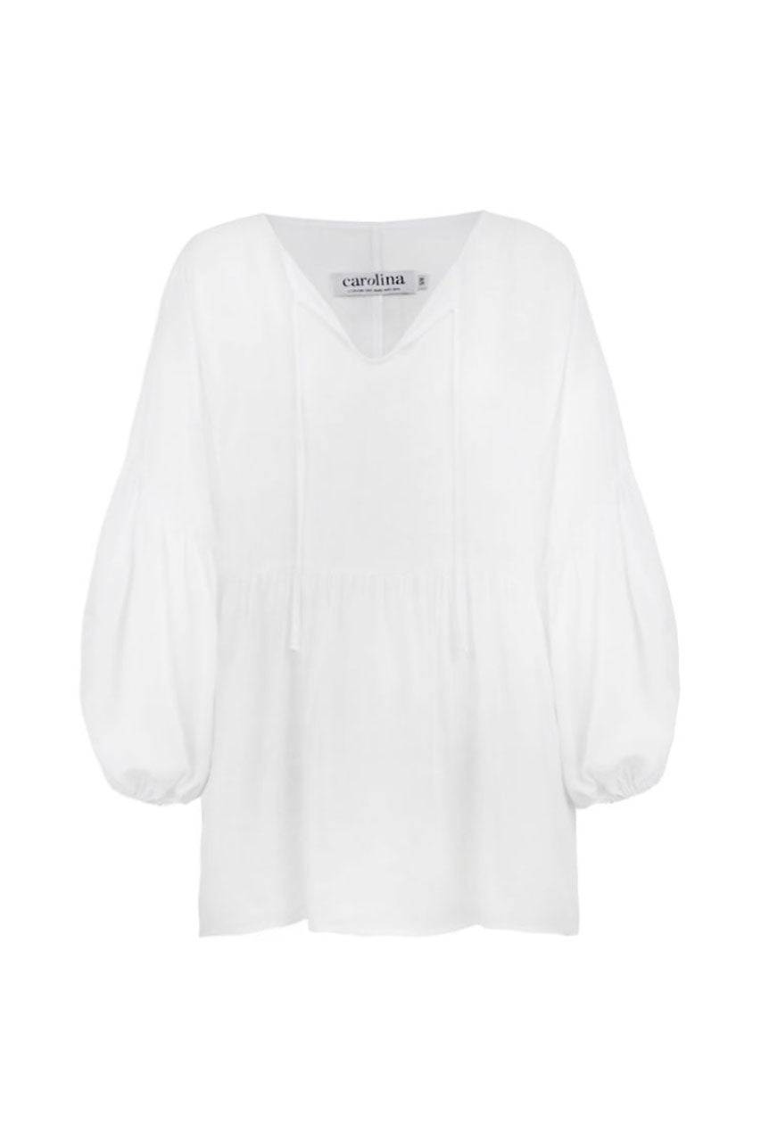 Taylah Top White Dress-Shirts
